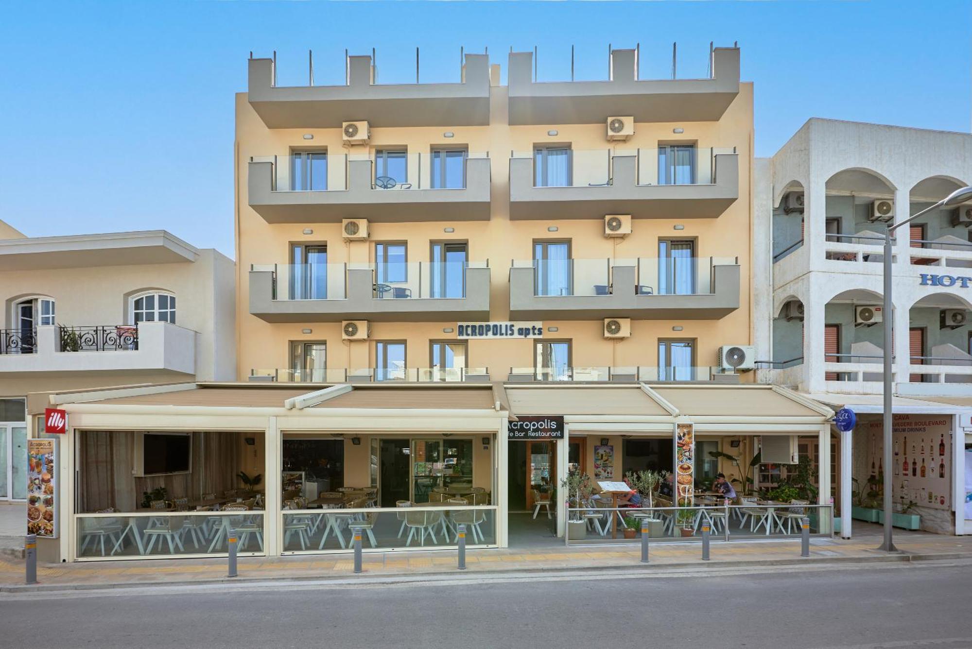 Acropolis Apartments Херсонісос Екстер'єр фото